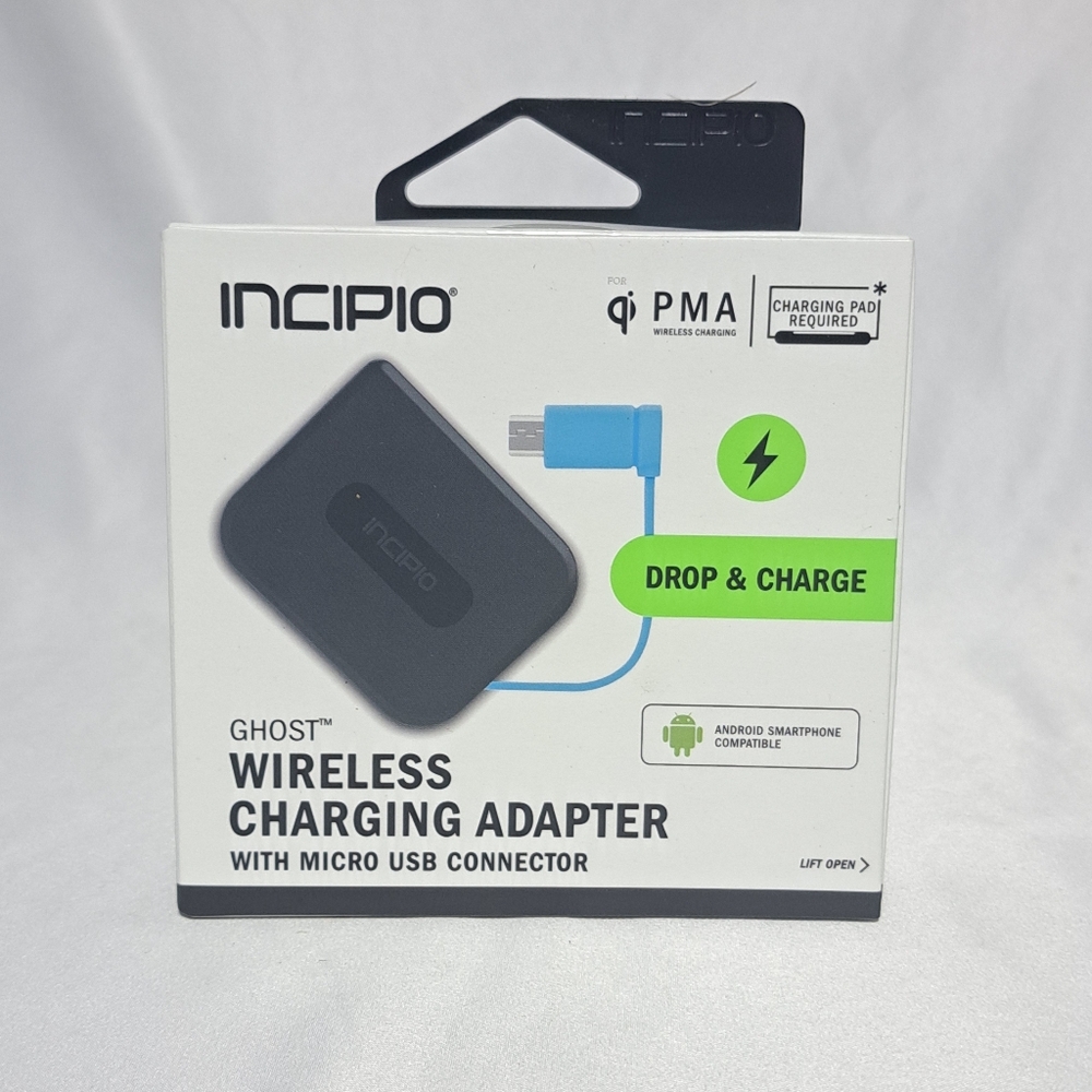 Incipio Ghost Wireless Charging Adapter‎ with Micro USB Connector